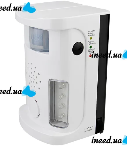Многофункциональный отпугиватель животных Pest Repeller Aosio AN-B010 ультразвуковое устройство с индикатором и датчиком движения от сети