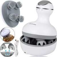 Wireless Waterproof Massager Smart Scalp Massager ST-701 for Head, Neck and Shoulders Rechargeable Massager for Cats and Dogs Verte-X 3D White