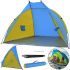 Rakushka Send Tent WM-0T103 Blue 210×120×105 cm Automatic Beach Two-Person Tent with Frame for Camping