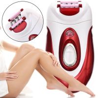 Женский аккумуляторный эпилятор Braun MP-202 2 в 1 с бритвенной насадкой для удаления волос, Женская беспроводная электробритва депилятор для ног