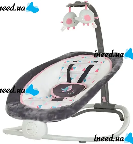 Mastela 6917 baby rocking lounger with music and vibration for newborn baby, Musical cradle with height adjustment and 2 suspensions
