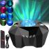 Aurora Dream Aurora Star Lights Projector AC6923 LED RGB LED Night Light with Bluetooth Speaker, Timer and Remote Control AND AA10-7