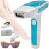 Kemei KM-6813 Laser Photoepilator Home Epilator with Display, Body Hair Removal Device with Replaceable Cartridges 3 Modes 120,000 Flashes
