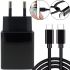 SZU Adapter 220V + Type-C/Type-C 45W Samsung Cable