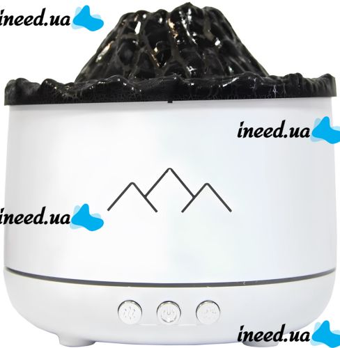 Volcano Volcanic Aromatherapy Machine YT-19 360 ml tabletop ultrasonic aroma diffuser, night light with LED light from USB White