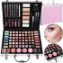 Miss Young GM20250 Cosmetics Gift Set 93 items Makeup eye shadow glosses blush powder and brushes in case Pink