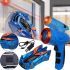 Anti-gravity machine Defies Gravity R-703S laser control with remote control, Radio-controlled machine Peresvet moves along walls and ceilings Blue