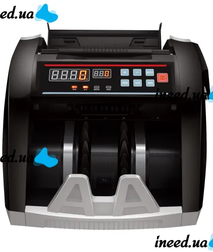 Счетная машинка Bill Counter MG-5800 машинка для счета и проверки купюр с ультрафиолетовым и магнитным детектором валют, счетчик банкнот с фасовкой