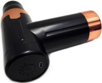 Мышечный ударный массажер Smart Fascia Massager JY-760 4 насадки, ручной перкуссионный вибромассажер пистолет для мышц тела на аккумулятор JY760