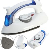 Folding Hand Iron Soarin SR-258B 700W with Steaming Function 3 Modes, Steam Generator Steamer with Folding Handle AND-31-30 White with blue