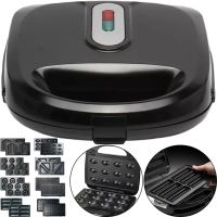 Электрическая Сендвичница, бутербродница Sandwich Maker Opera OP-910 3000W с 8 съемными формами гриль, вафельница, орешница с антипригарным покрытием