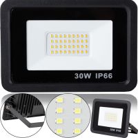 Светодиодный уличный прожектор 30W LED Flood Light Series 2 UKC FL-30 с монтажным креплением на кронштейн, Дневной Лед фонарь 30 Вт IP66 для улицы от сети