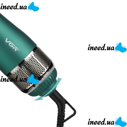 Hair Dryer Brush Straightener VGR V-493 Multi-styler for Drying and Styling Hair 4in1, Professional Air Styler Hair Curling Comb 1000W