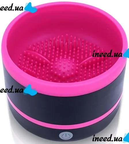 Электрический очиститель кистей для макияжа Makeup brush cleaner LY-609, Щетка поставка для очистки для чистки макияжных кисточек от USB