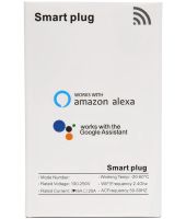 Умная розетка Tuya Smart Socket Plug WH004 16А 100-240V смарт розетка EU с таймеров WiFi и дистанционным голосовым управлением с телефона в розетку