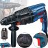 Сетевой перфоратор Bosch Professional GBH 2-26 DRE 800W со сменным зубчатым патроном для проделывания штроб, Электроперфоратор Бош 800Вт в чемодане