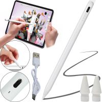 Универсальный стилус Stylus Pen JT19 для письма и рисования Android iPad IOS, Активный стилус-ручка для телефона и планшета с 2 наконечниками Белый