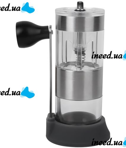 Ручная кофемолка Coffee Grinder HD-A75 механический измельчитель кофейных зерен с регулировкой помола, мельница со стальными жерновами LY-958