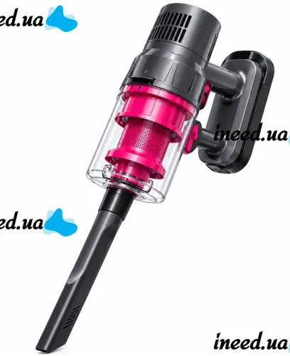 Ручной вертикальный пылесос Skyberg YX-610 2 в 1 с фильтром для сухой уборки 2600W циклонный проводной пылесос с контейнером и насадками от сети 220V