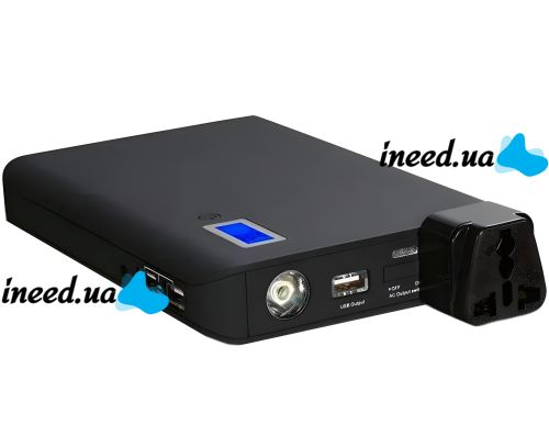 УМБ для ноутбука, телефона 24000 mAh 85W Portable AC Power Bank VHG KR-881, Повер банк с инвертором 220V на 24000 мАч, преобразователь