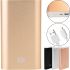 Портативное зарядное устройство Xiaomi MI Power Bank 20800 mAh внешний аккумулятор, зарядка для телефона IOS Android повербанк 2.1А USB Золотой