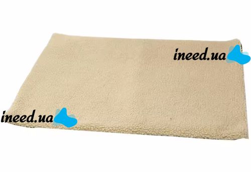 Самонагревающийся коврик лежак Pet Bed Self Heating 60х45 см для собак и кошек, Термоподстилка спальное место для домашних животных Коричневый