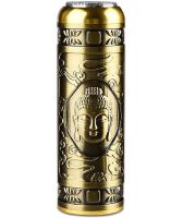Аккумуляторная роторная мини бритва шейвер Razor HW-T8 5W для сухого и влажного бритья, Беспроводная мужская электробритва для бороды от USB Золотая
