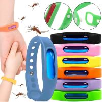 Силиконовый браслет от комаров и мошек Mosquito Bracelet антимоскитное средство с капсулой для защиты и отпугивания насекомых для детей и взрослых