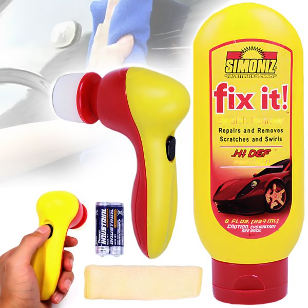 Набор для удаления царапин с автомобиля Fix it Scratch Remover автополироль для кузова авто на глянцевых поверхностях