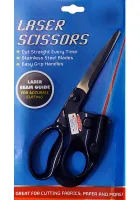 Швейные ножницы с лазерным указателем Laser Scissors LP01 21 см портняжные ножницы для кроя и шитья с лазером для точного разрезания ткани и бумаги