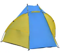 Rakushka Send Tent WM-0T103 Blue 210×120×105 cm Automatic Beach Two-Person Tent with Frame for Camping