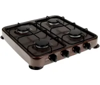 Table gas stove Domotec MS-6604 4-burner gas stove taganok, gas stove
