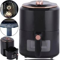Безмаслянная аэрофритюрница мультипечь Volyx Air Fryer Extra Large Capacity ST-609 7.5л 3800W для приготовления еды, Электрическая фритюрница 8567