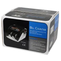 Счетная машинка Bill Counter MG-5800 машинка для счета и проверки купюр с ультрафиолетовым и магнитным детектором валют, счетчик банкнот с фасовкой