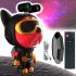 LED Night Light Starry Sky Projector Space Dog Space Dog Star Light Laser LED Lamp Lamp with Space Projection and Remote Control