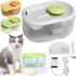 Автоматична поїлка для тварин Pet Water Dispenser 2.2 л електричний безшумний диспенсер, автопоїлка для води з фільтром для кішок і собак USB