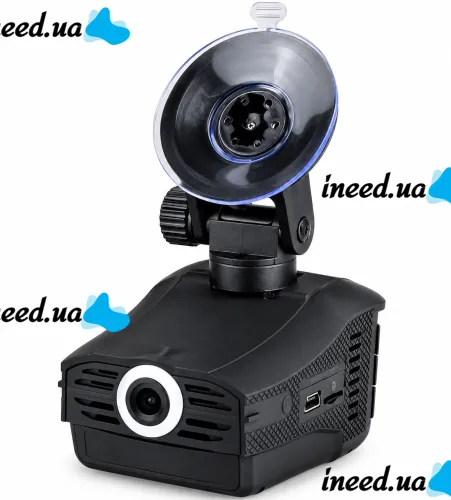 Автомобильный видеорегистратор DVR VG3 с антирадаром 2 в 1 авторегистратор 1080P с детектором радара угол обзора 140 градусов на присоске в машину