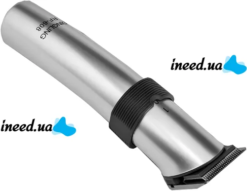 Аккумуляторная машинка для стрижки Dingling RF-608 беспроводной мужской триммер для окантовки бороды и усов на подставке