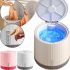 Мини стиральная машинка Mini Washing Machine XM004 4 литра для стирки вещей с УФ дезинфекцией, Машина с сушилкой и ведром MA2304-68 для путешествий