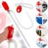Koshin PH-10A Siphon Hand Pump for transferring fuel and liquids at a rate of up to 10 L/min; suction bulb for draining and transferring water, 200 cm
