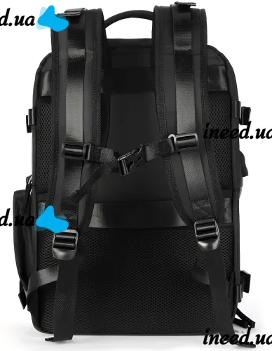Quentin J3279 Black Airplane Hand Luggage Backpack for Laptop 15.6" Travel Bag with USB Port Wizz Air Ryanair for Airplane