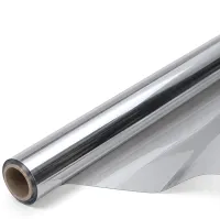 Самоклеящаяся тонировочная пленка для окон Proffilms Silver PS-40 3м х 60 см для защиты от солнечных лучей, фольга от солнца на окна 300х60см