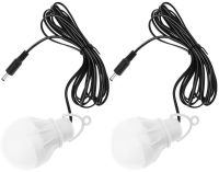 Портативна сонячна станція CcLamp CL - 12 30W акумуляторний світлодіодний LED ліхтар повербанк з 2 лампочками на сонячній батареї Power Bank