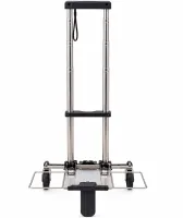 Складная мини тележка кравчучка Porter Trolley CT-25 до 25 кг двухколесная раскладная тачка с телескопической ручкой для покупок 97х24х17.5 см