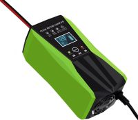 Автомобильное импульсное пускозарядное Intelligent Pulse Repair Charger 12V 10Ah универсальное устройство с дисплеем для зарядки АКБ 10Ah-180Ah