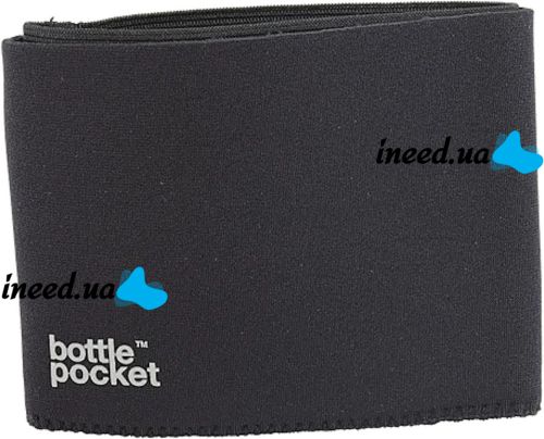 Чехол с карманом для спортивной бутылки Bottle Pocket до 1 л тканевый карман органайзер для хранения смартфона, ключей, карточек и наушников
