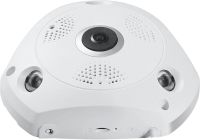 Потолочная IP камера видеонаблюдения VR Camera V300 360° беспроводная панорамная видеокамера на потолок с ИК подсветкой и микрофоном Wi-Fi VRCam