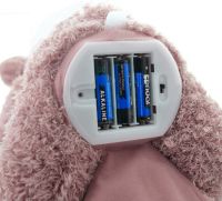Мягкая детская игрушка Peekaboo Bear плюшевый мишка 33 см музыкальный интерактивный играющий в прятки говорящий медведь от 6 месяцев Пикабу Розовый