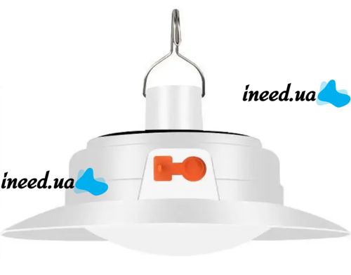Универсальный подвесной фонарь Solar Energy Lamp AM-001 с солнечной батареей и крючком от USB, Аккумуляторная подвесная лампа для кемпинга Ma-100