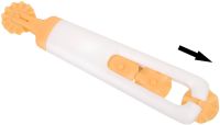 Roller Cutter Cutter Set Kitchen Pastry Knife Dough Wheel with Replaceable Discs 15.7cm Divider Cutter for Noodles, Pizza and Dough White
